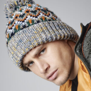 Blizzard bobble beanie