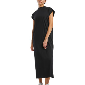  Womens long extended shoulder dress