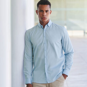 Long sleeve cotton-feel Coolplus® shirt