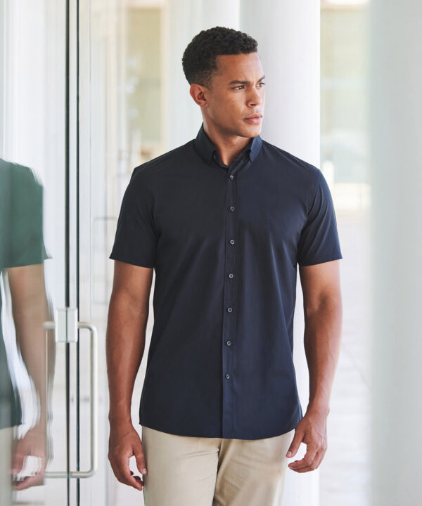 Short sleeve cotton-feel Coolplus® shirt