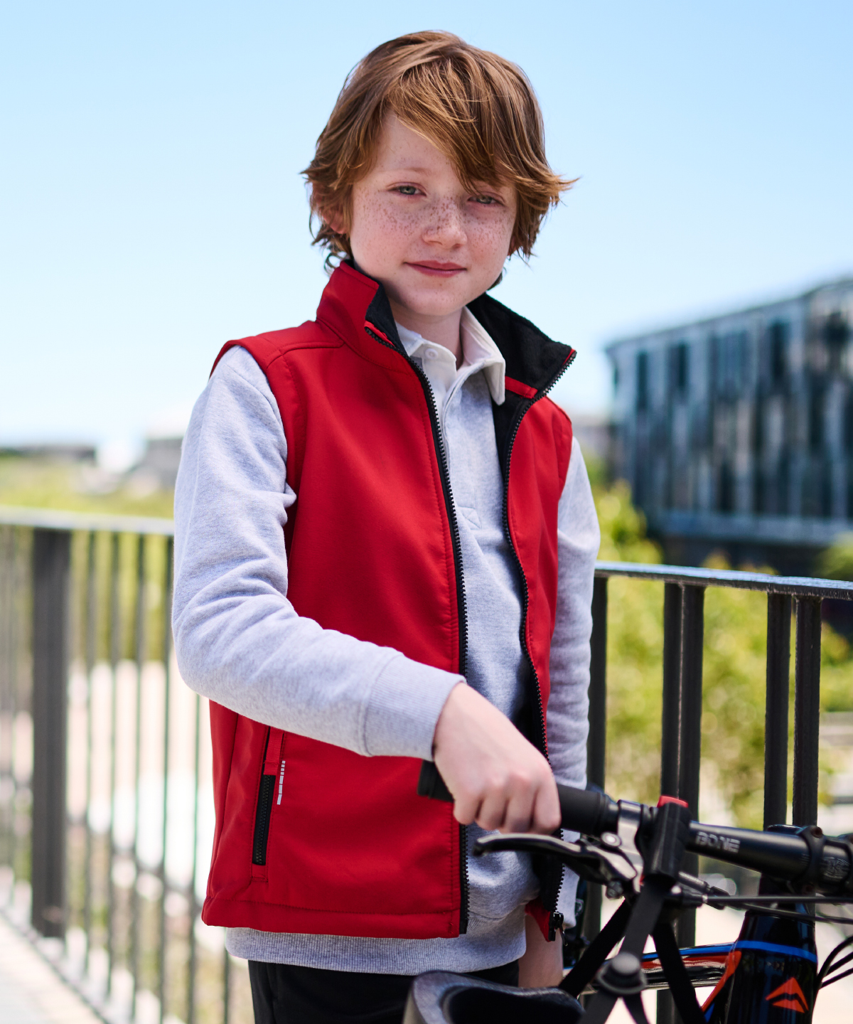 Junior Ablaze softshell bodywarmer
