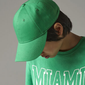 EarthAware? junior classic organic cotton 6-panel cap