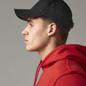 EarthAware? classic organic cotton 5-panel cap ? sandwich peak