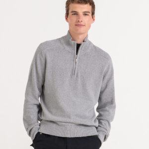 Wakhan ? regen zip knit sweater