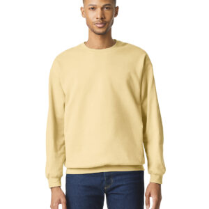 Softstyle? midweight fleece adult crew neck
