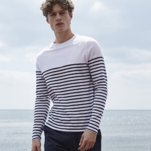 Long sleeve Breton striped T