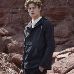 Pullover half-zip jacket