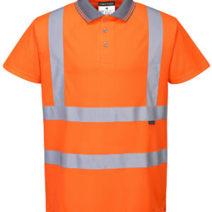 Hi-vis short sleeved polo (S477/RT22)