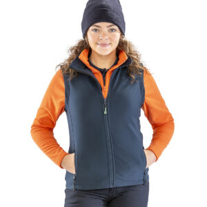 Women's printable softshell bodywarmer