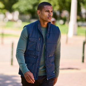 Steller multi-zip bodywarmer