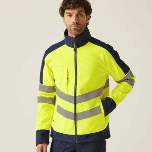 High-vis pro softshell