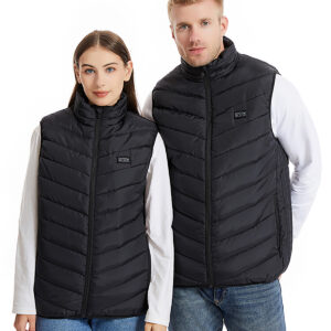 Eskimo unisex heated padded gilet 