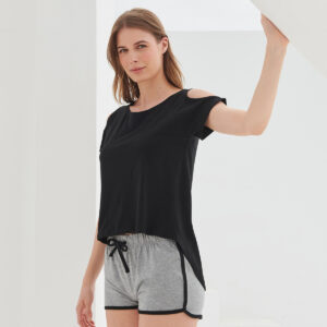 T-shirt with drop detail